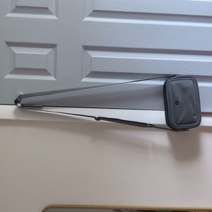 Lululemon Gray Camera Bag with Adjustable Strap